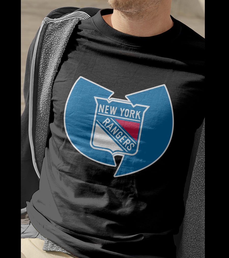New York Rangers Wu Tang Clan Combination T-Shirt