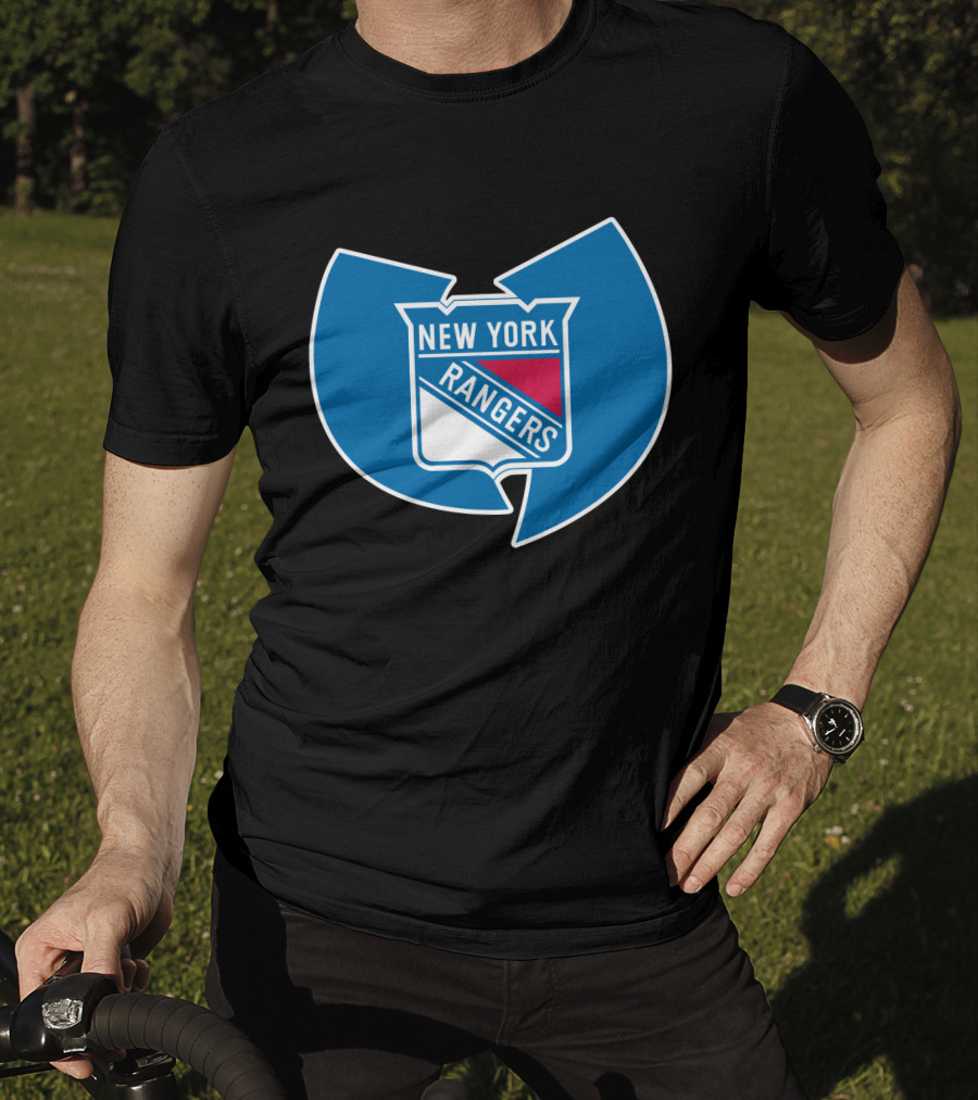 New York Rangers Wu Tang Clan Combination T-Shirt