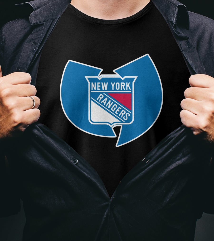 New York Rangers Wu Tang Clan Combination T-Shirt