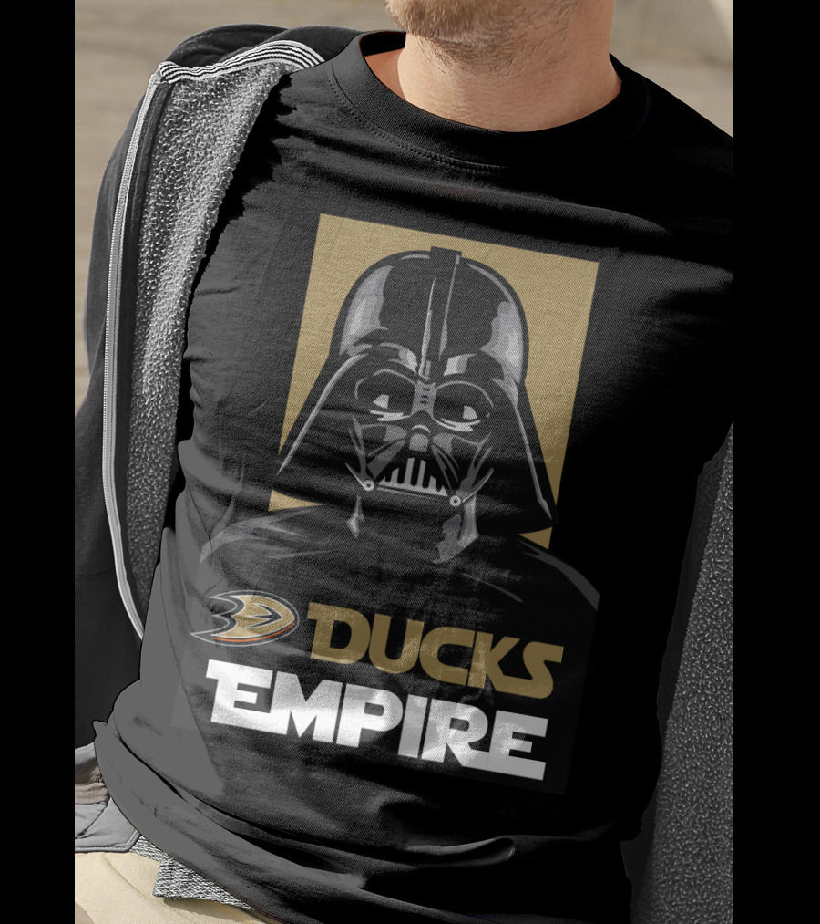 Anaheim Ducks Empire Darth Vader NHL T-Shirt