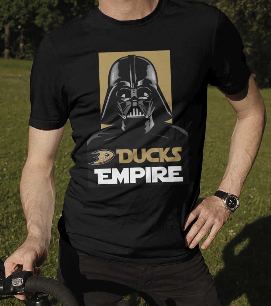 Anaheim Ducks Empire Darth Vader NHL T-Shirt
