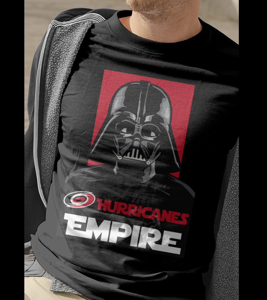 Carolina Hurricanes Empire Darth Vader NHL T-Shirt