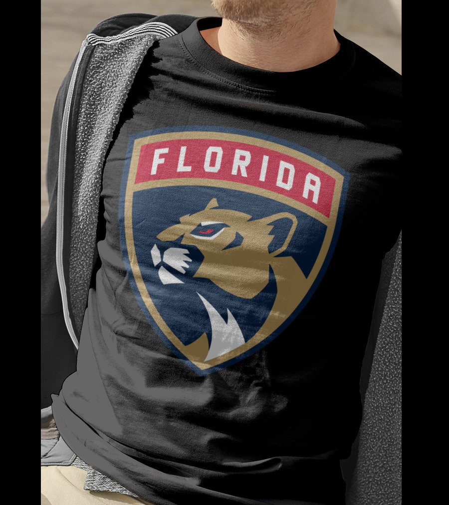 Florida Panthers Logo Bold Head T-Shirt