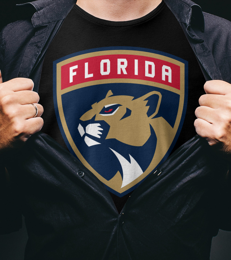 Florida Panthers Logo Bold Head T-Shirt