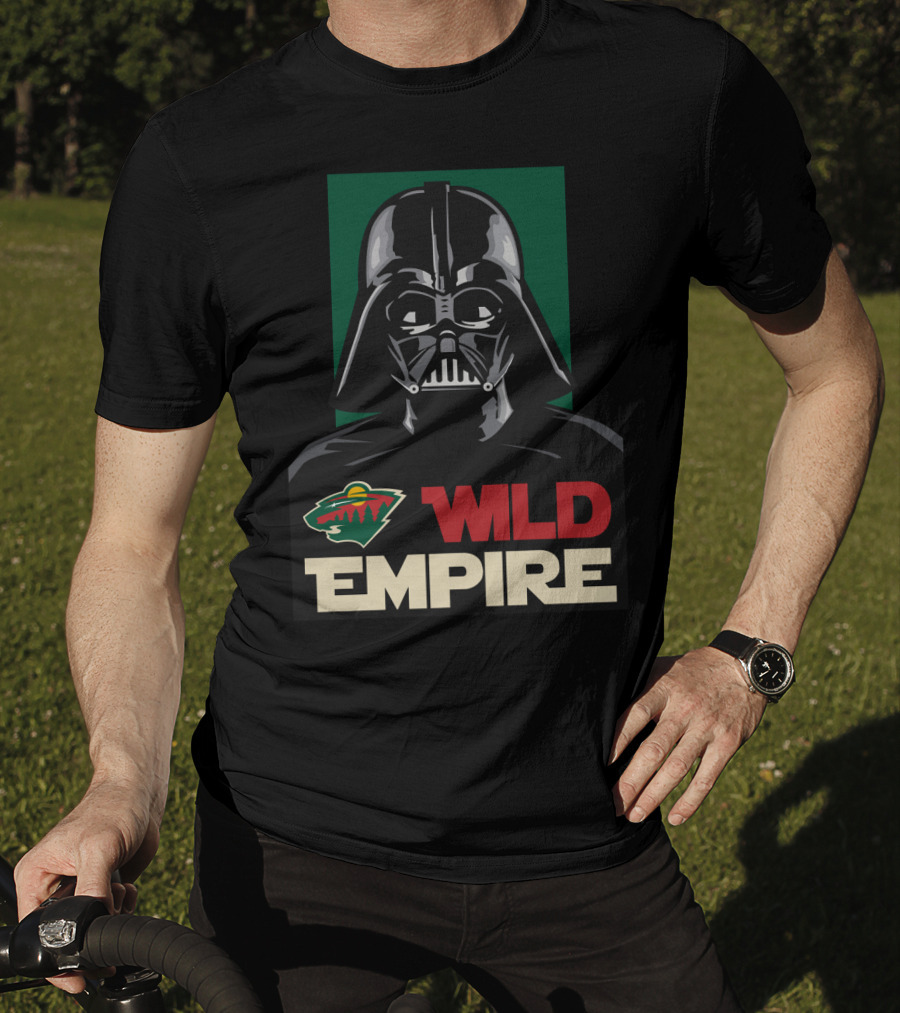 Minnesota Wild Empire Darth Vader NHL T-Shirt