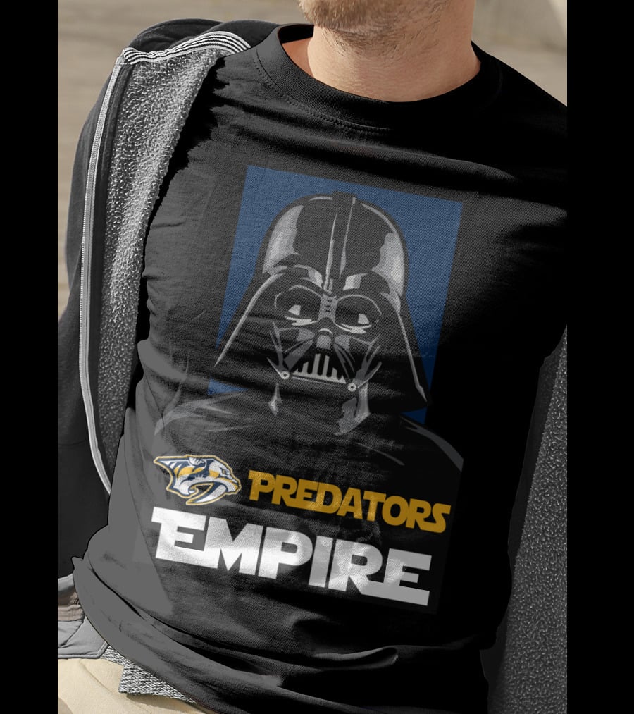 Nashville Predators Empire Darth Vader NHL T-Shirt