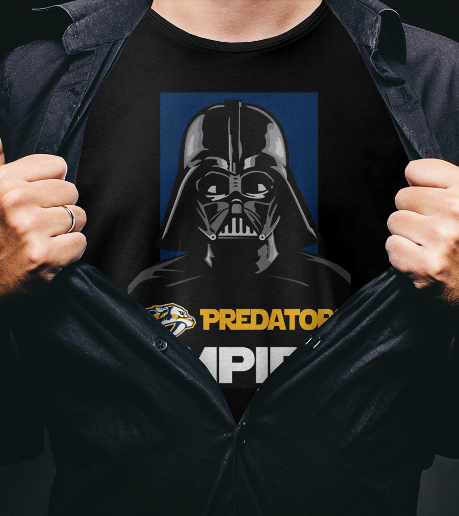 Nashville Predators Empire Darth Vader NHL T-Shirt