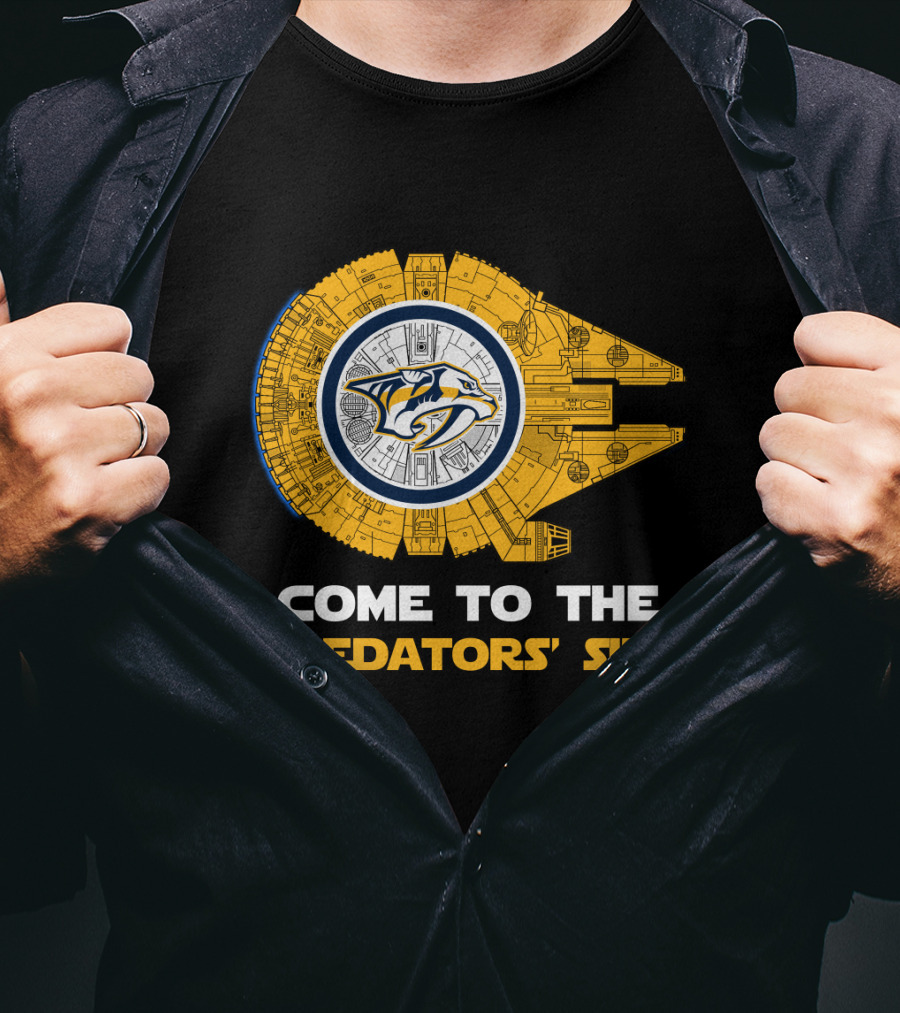 Nashville Predators Millennium Falcon Come To The Predators' Side T-Shirt