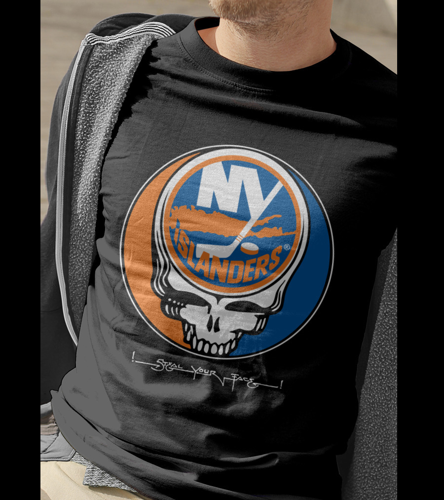 Grateful Dead NY Islanders Steal Your Face T-Shirt