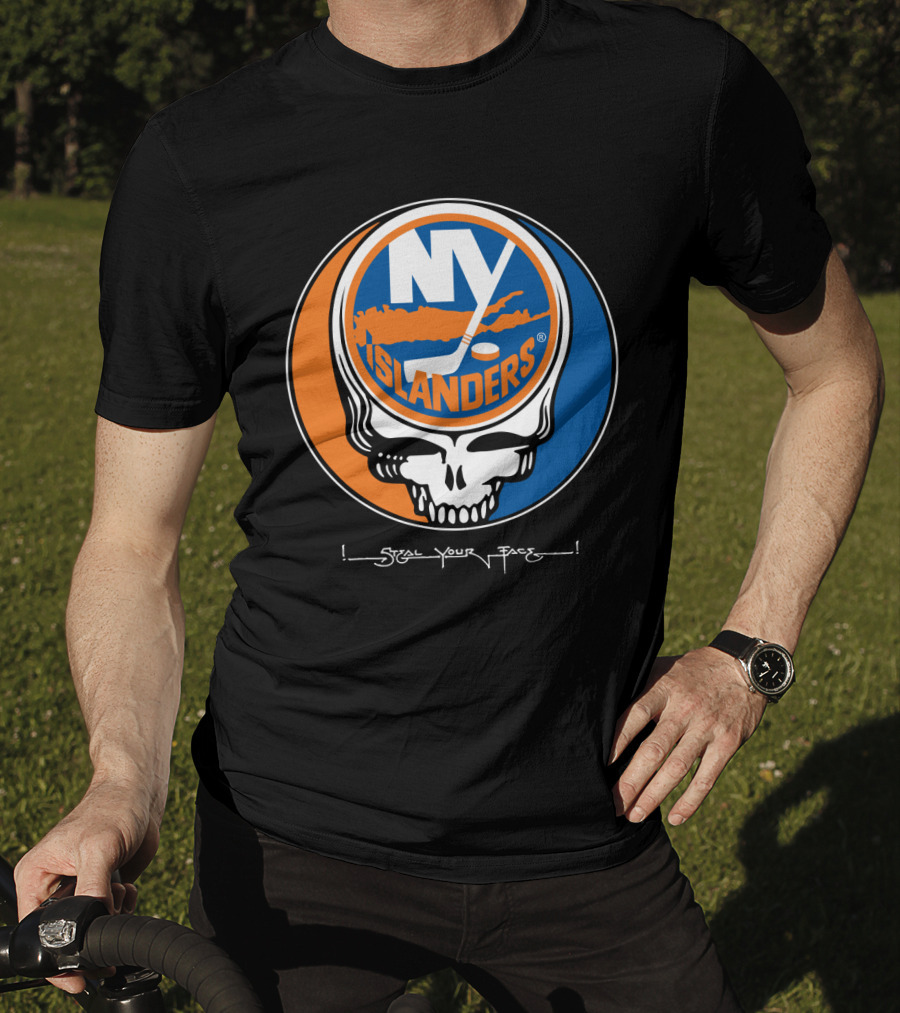 Grateful Dead NY Islanders Steal Your Face T-Shirt