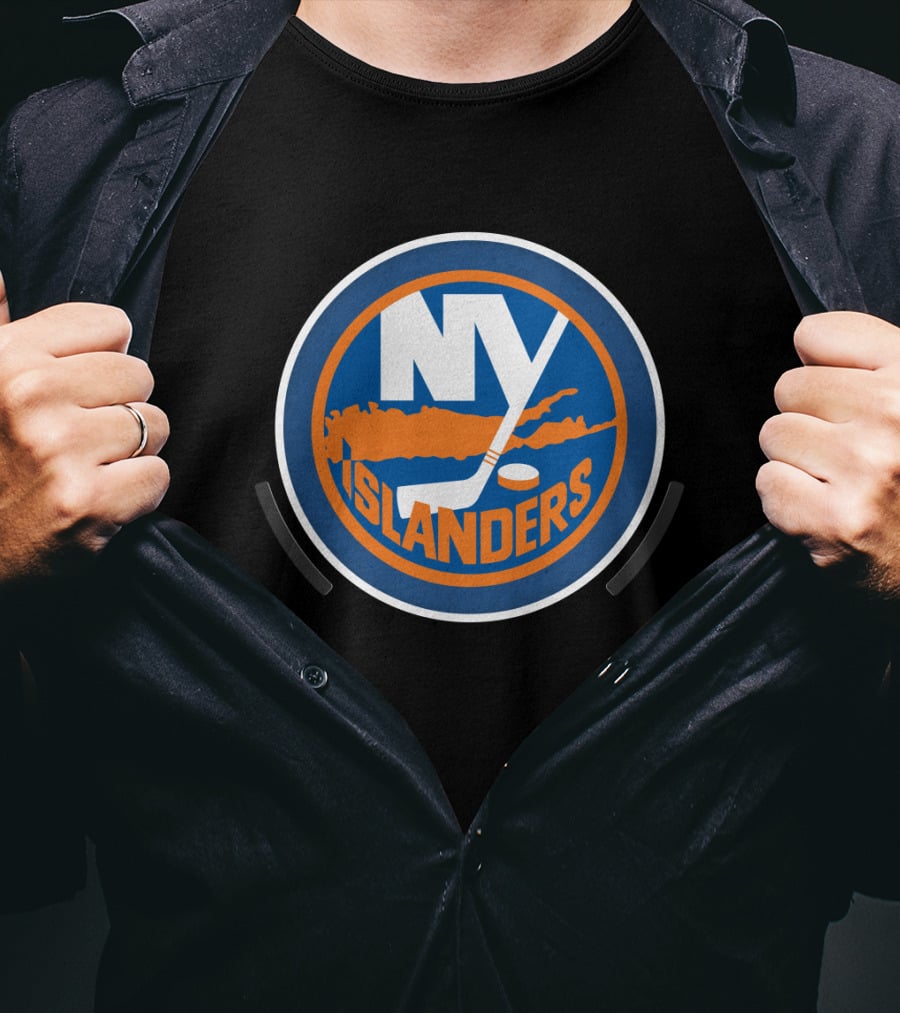 NY Islanders Power Decal T-Shirt