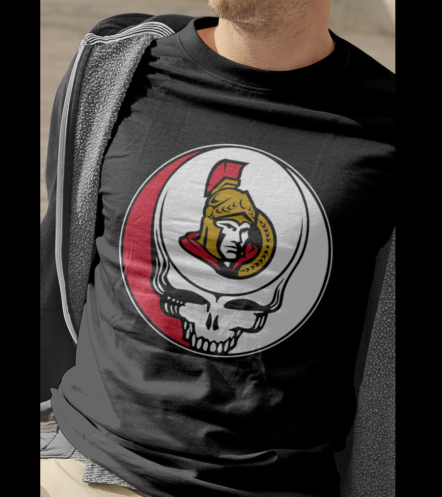Ottawa Senators Skull T-Shirt
