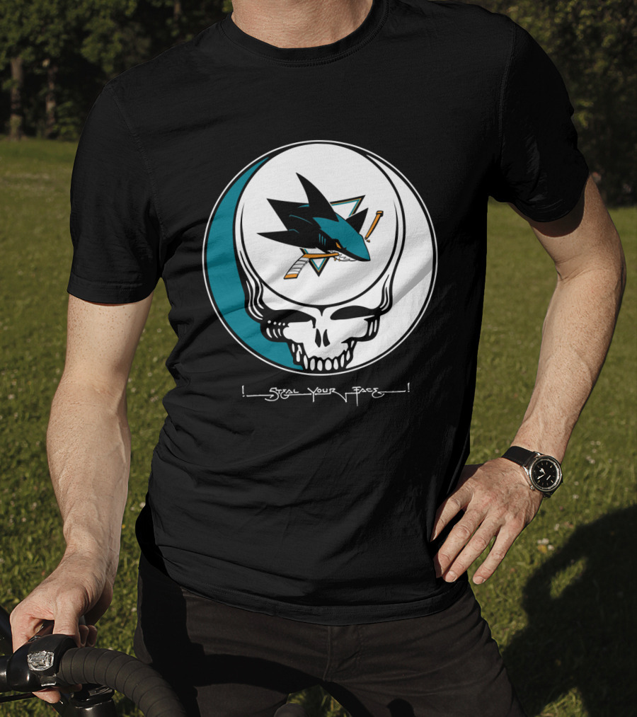 Grateful Dead Steal Your Face San Jose Sharks T-Shirt