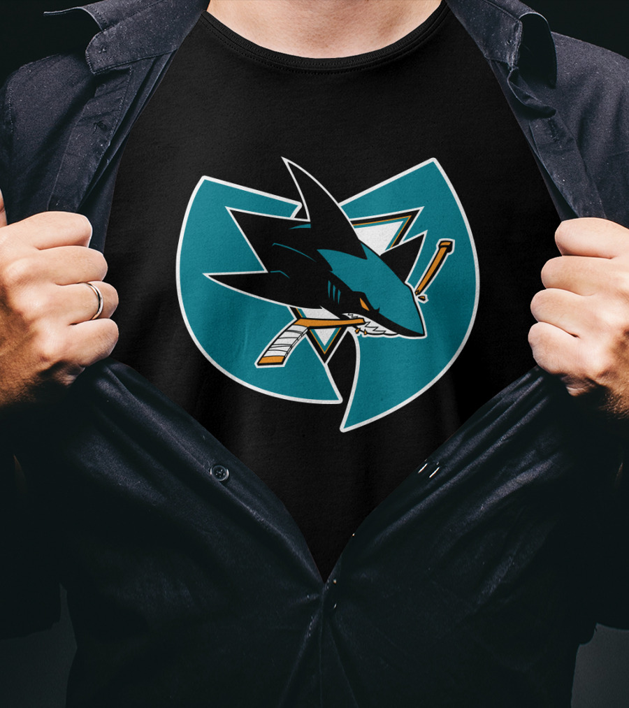 San Jose Sharks Wu-Tang Clan Fusion T-Shirt