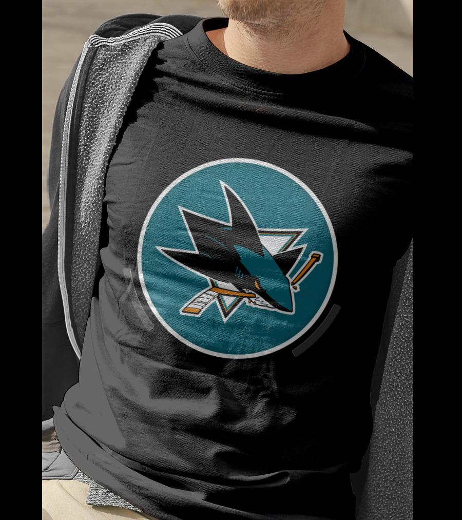 San Jose Sharks Power Decal T-Shirt