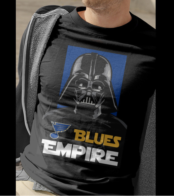 Blues Empire St Louis Darth Vader NHL T-Shirt
