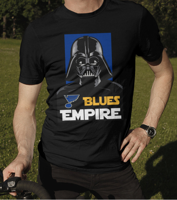 Blues Empire St Louis Darth Vader NHL T-Shirt