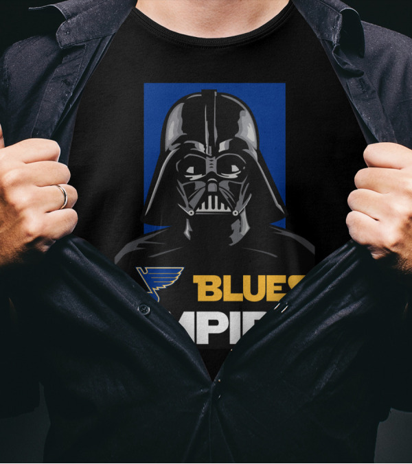 Blues Empire St Louis Darth Vader NHL T-Shirt