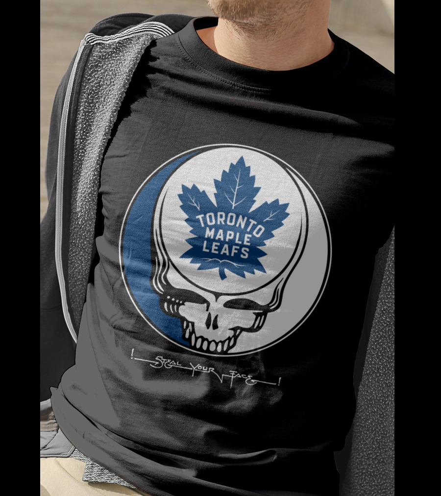 Grateful Dead Steal Your Face Toronto Maple Leafs T-Shirt