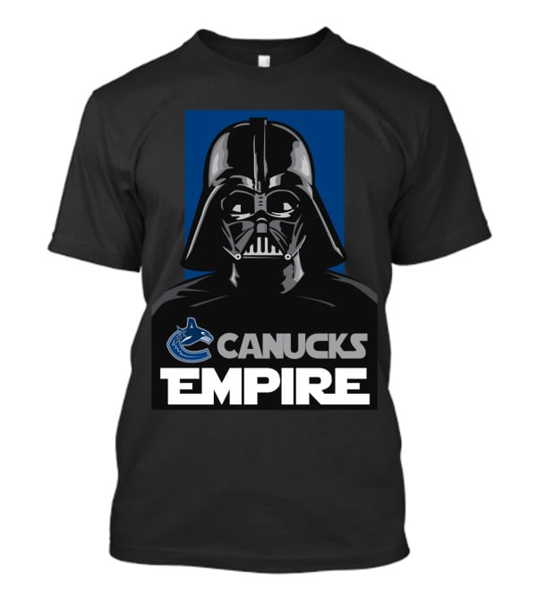 Canucks Empire Darth Vader NHL Vancouver T-Shirt