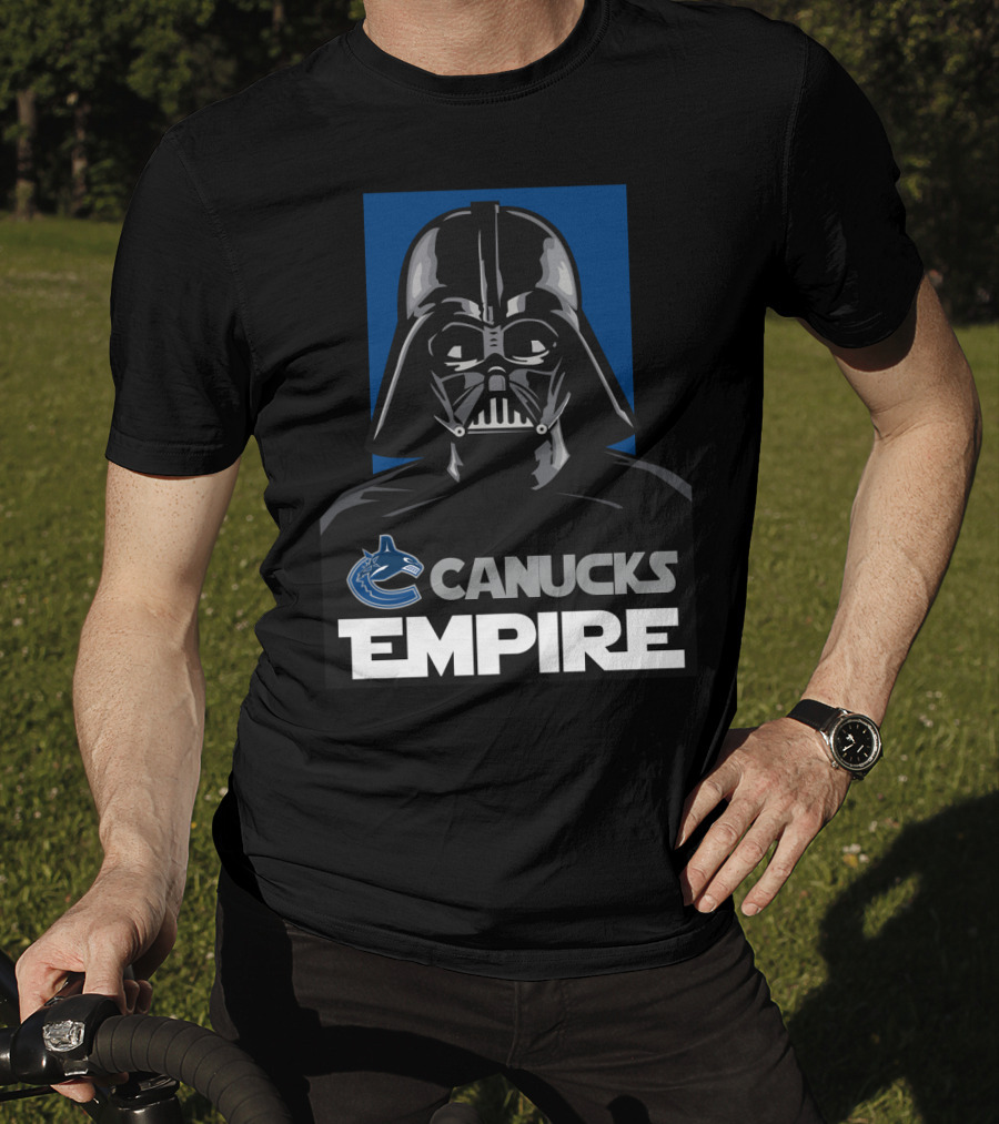 Canucks Empire Darth Vader NHL Vancouver T-Shirt