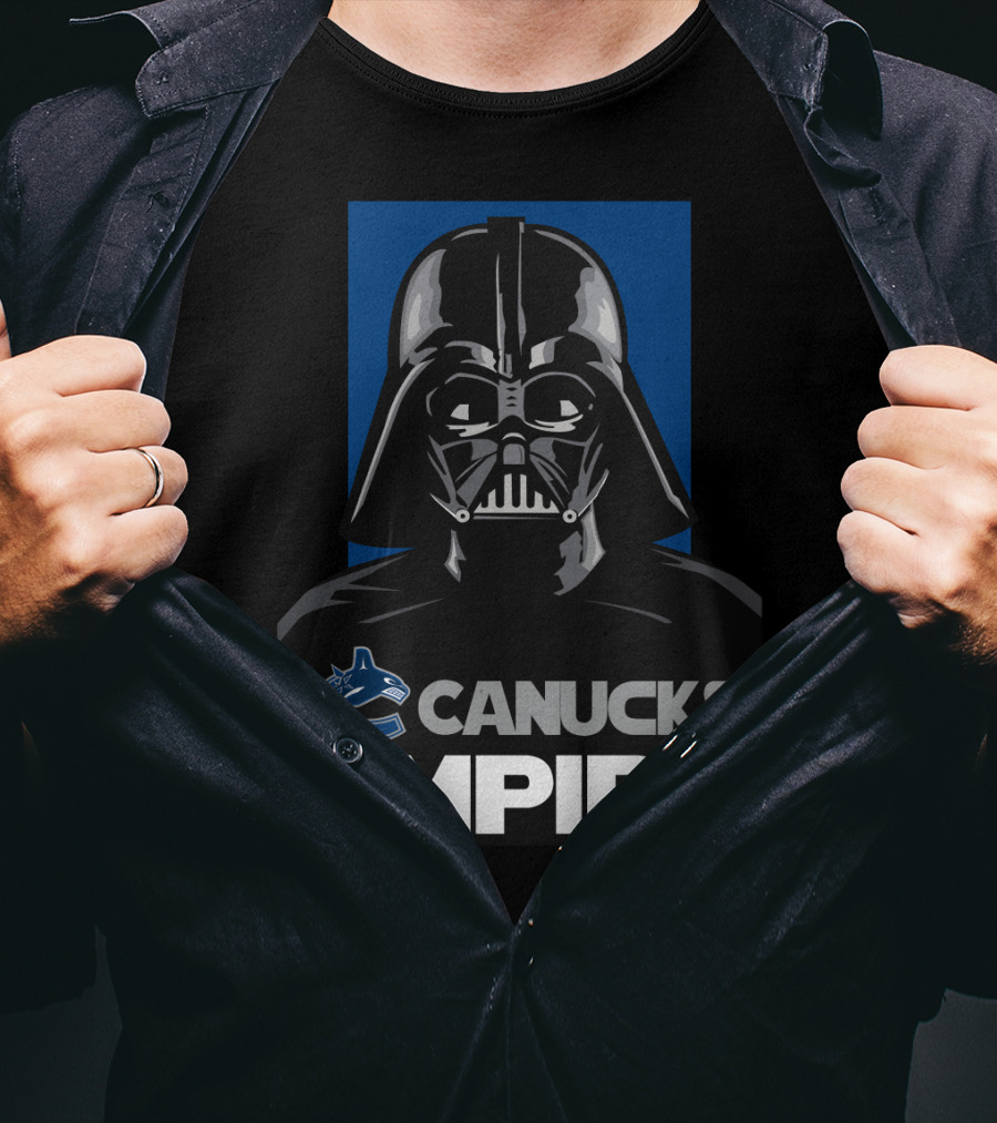 Canucks Empire Darth Vader NHL Vancouver T-Shirt