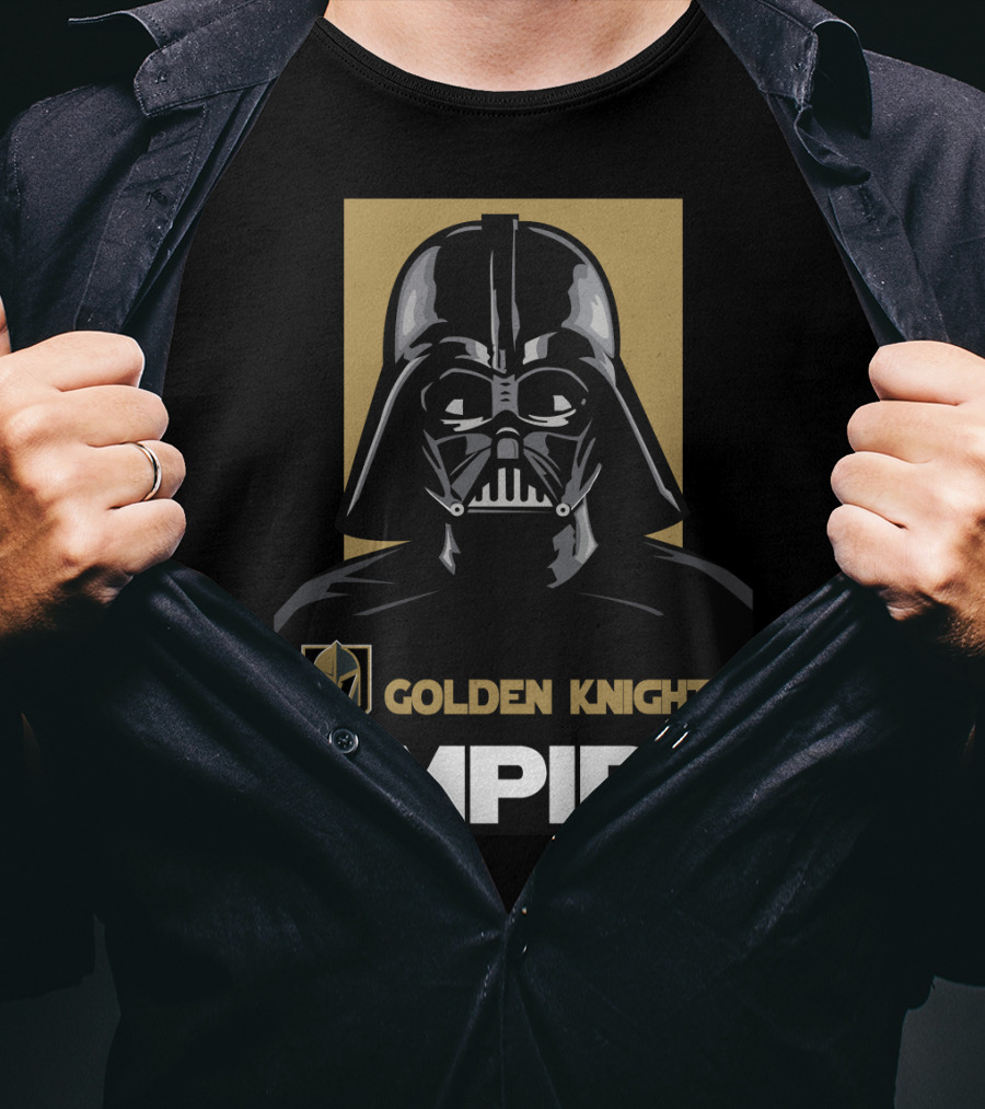 Golden Knights Empire Darth Vader NHL Vegas T-Shirt
