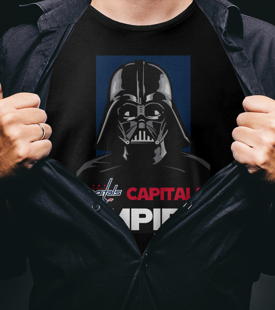 Capitals Empire Darth Vader Washington NHL T-Shirt