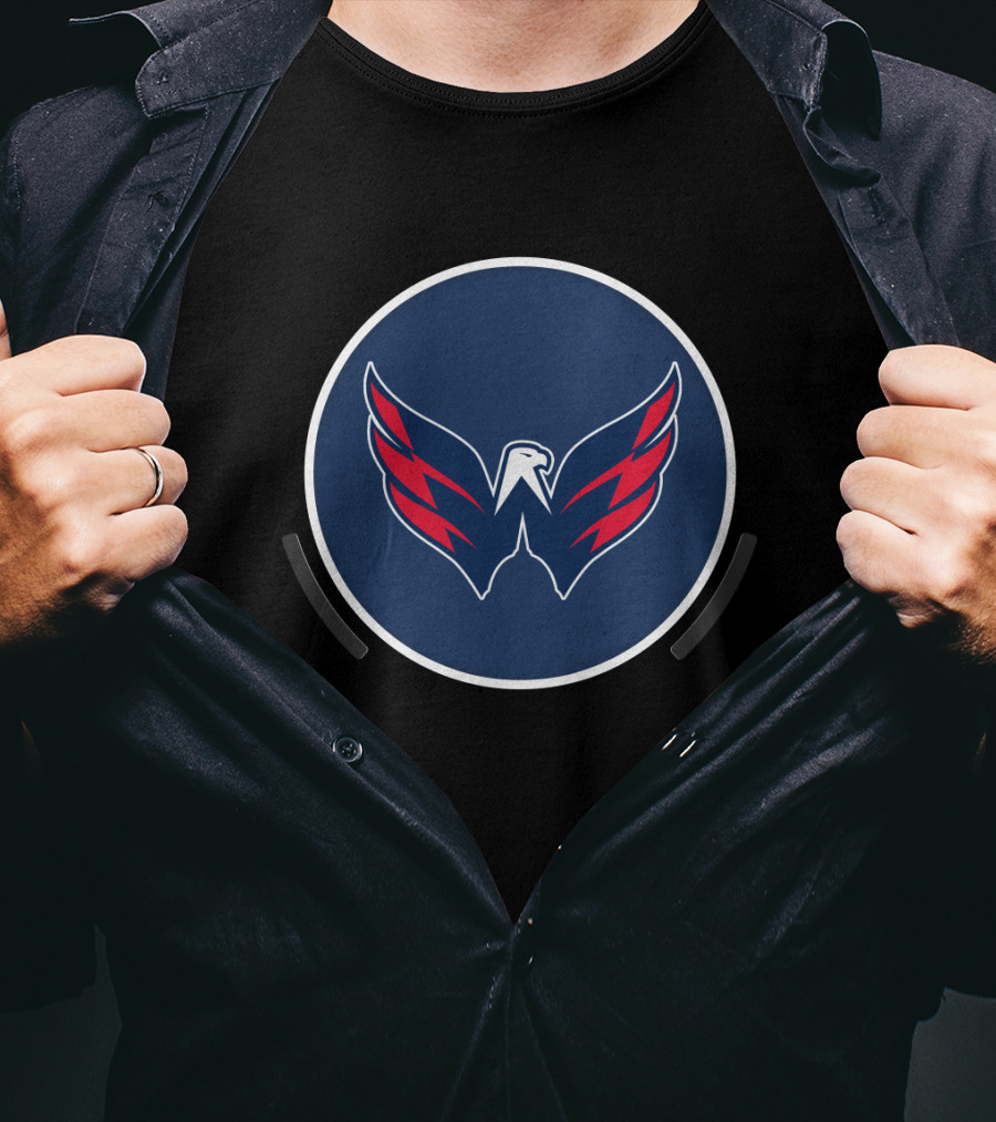 Washington Capitals Power Decal Eagle T-Shirt