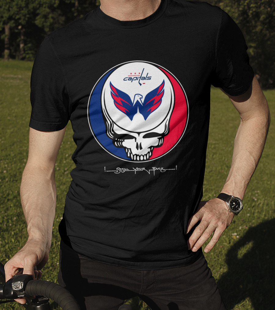 Grateful Dead Washington Capitals Steal Your Face T-Shirt