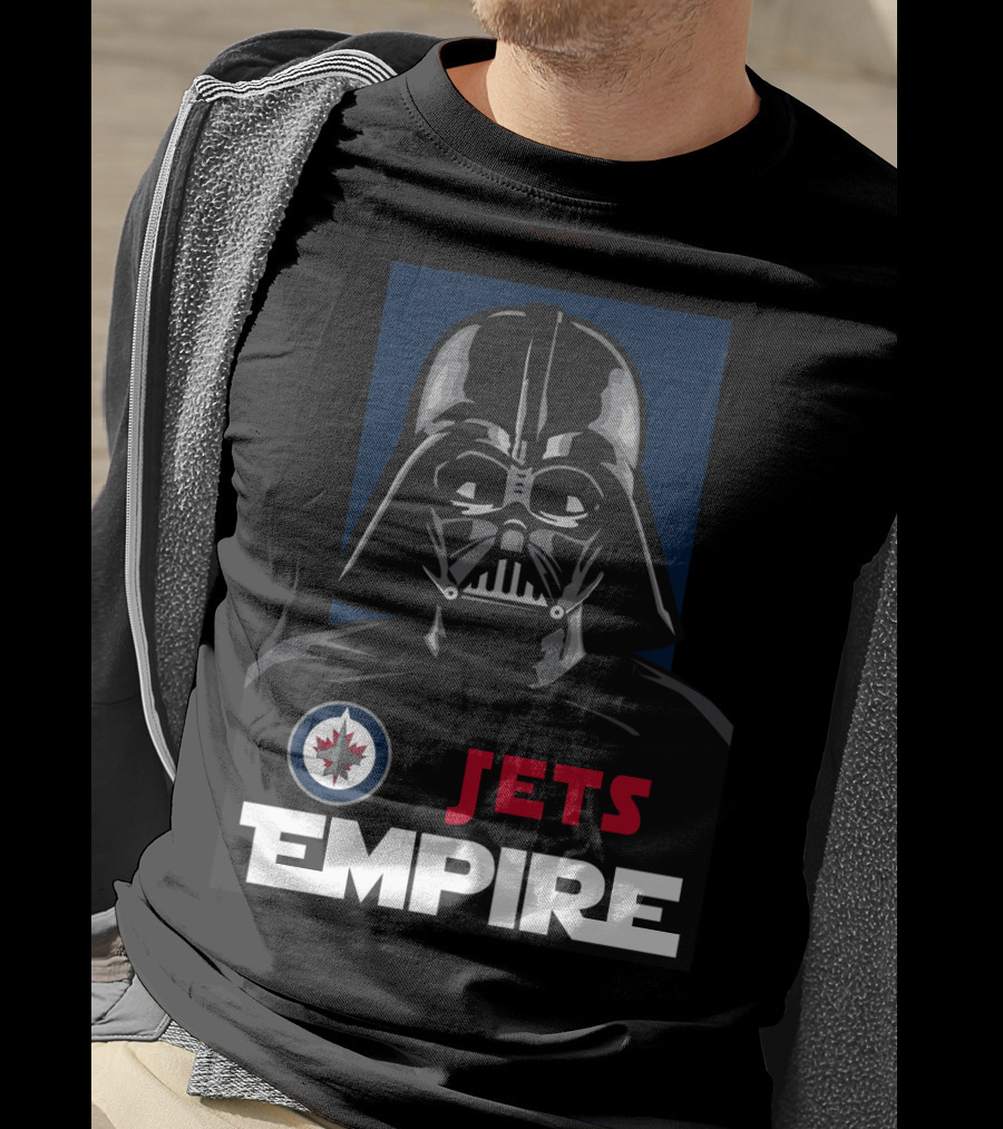 Winnipeg Jets Empire Darth Vader NHL T-Shirt
