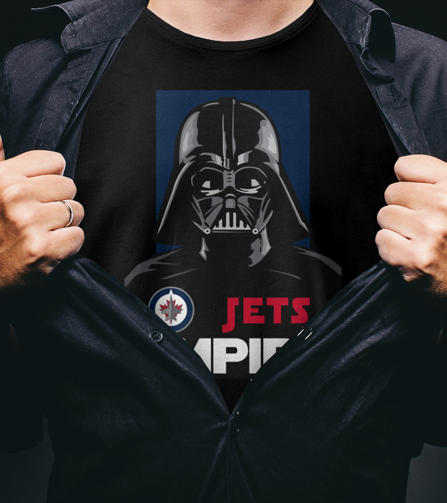 Winnipeg Jets Empire Darth Vader NHL T-Shirt