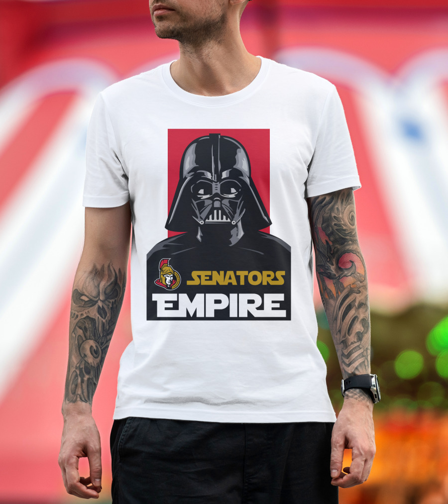 Ottawa Senators Darth Vader Empire NHL T-Shirt