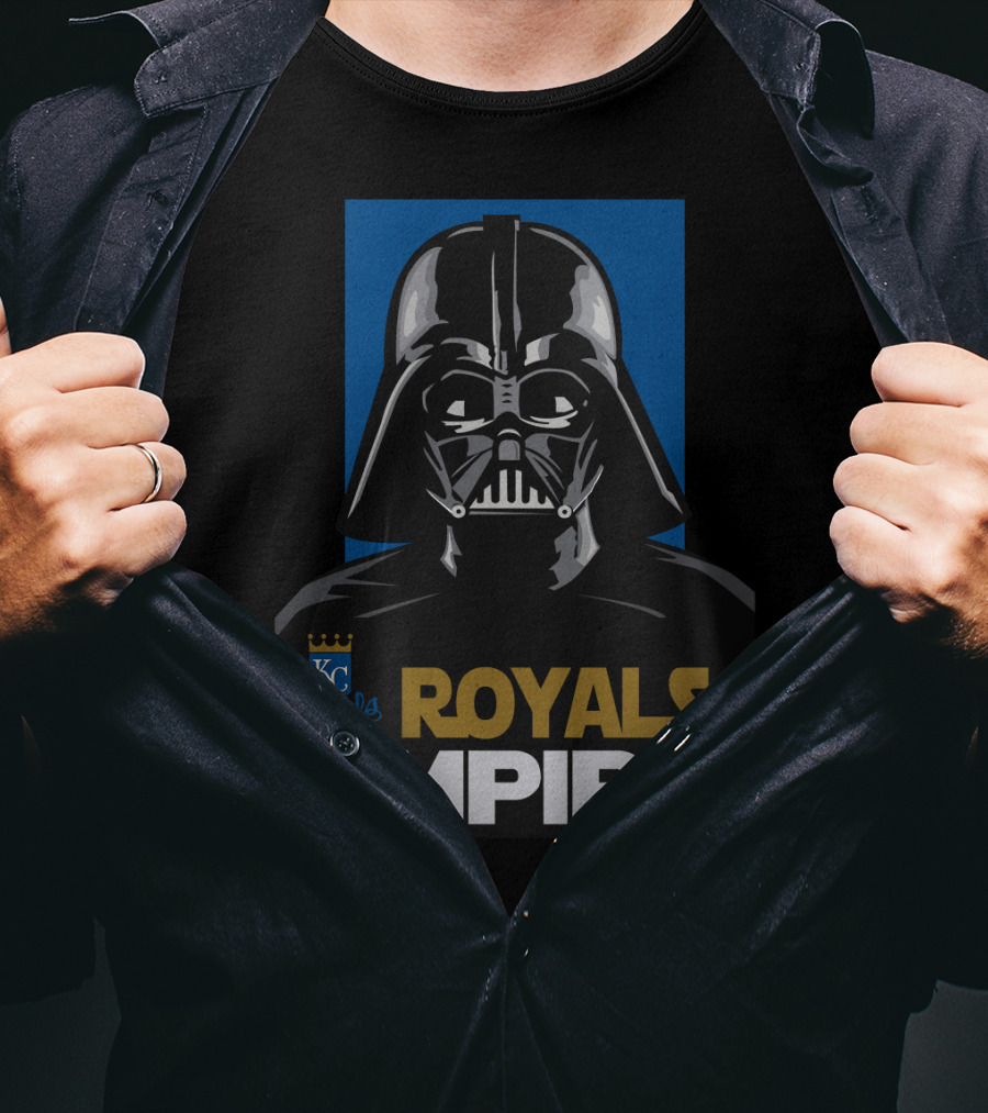 Kansas City Royals Empire Darth Vader Royals Empire T-Shirt
