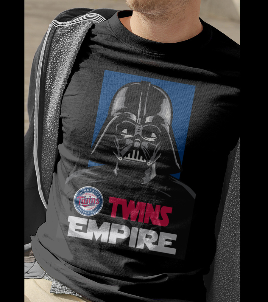 Minnesota Twins Baseball Club Twins Empire Darth Vader T-Shirt
