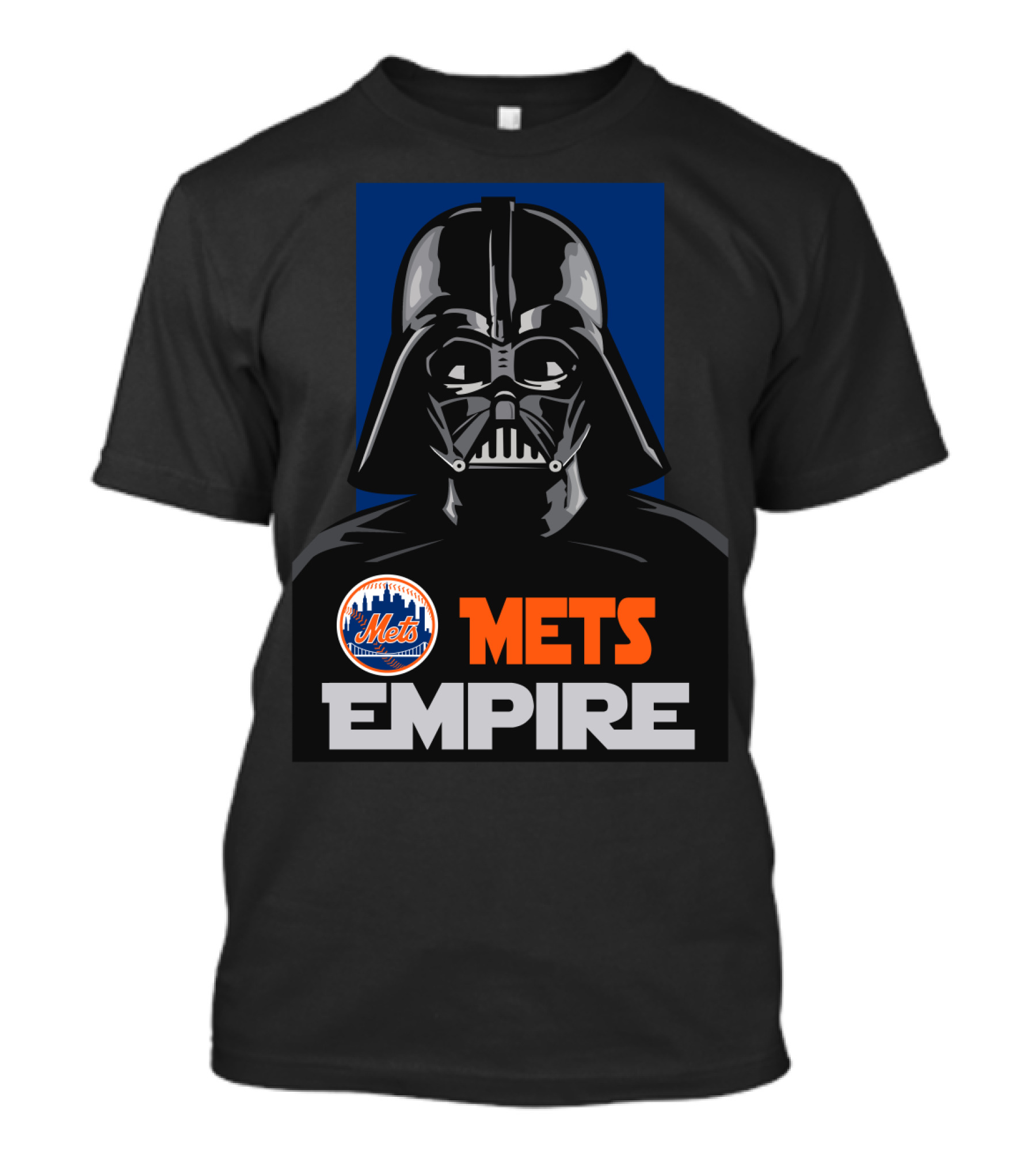 Mets Empire Darth Vader New York Sports Theme T-Shirt