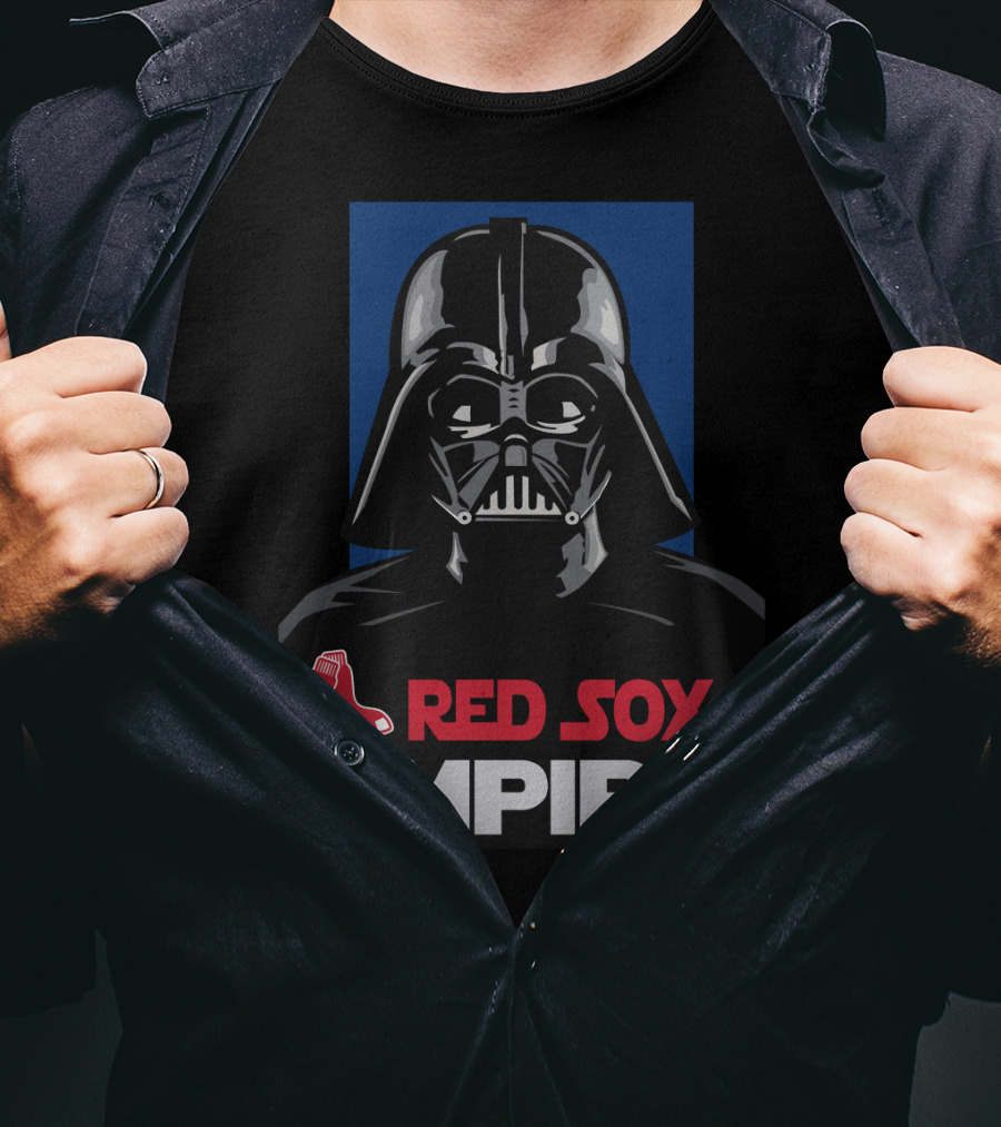 Boston Red Sox Empire Darth Vader Red Sox Empire T-Shirt