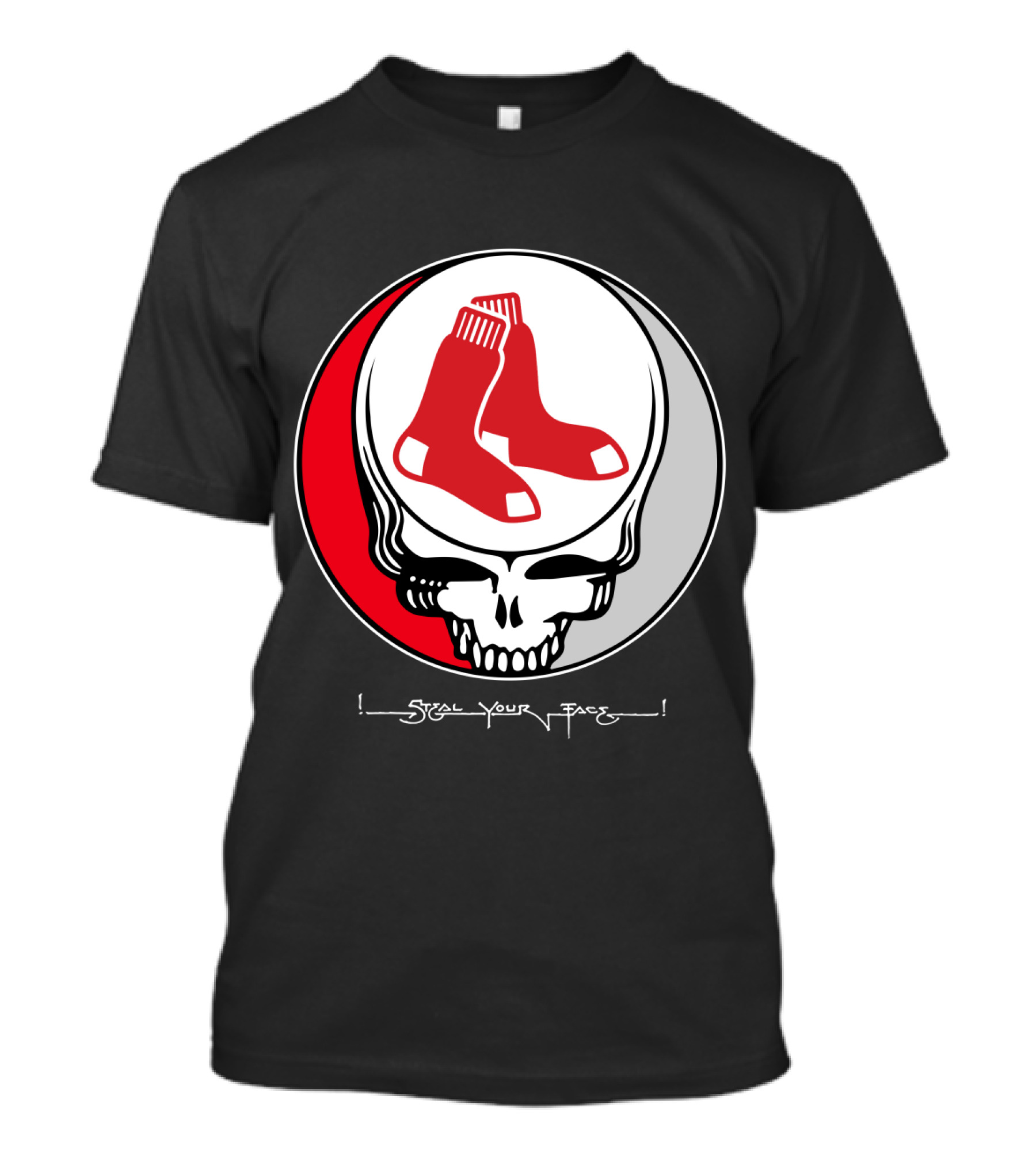 Grateful Dead Steal Your Face Boston Red Sox T-Shirt
