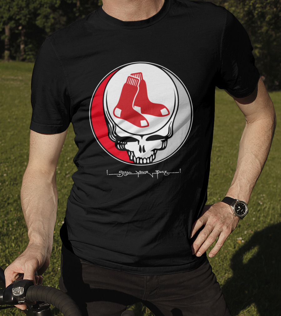 Grateful Dead Steal Your Face Boston Red Sox T-Shirt