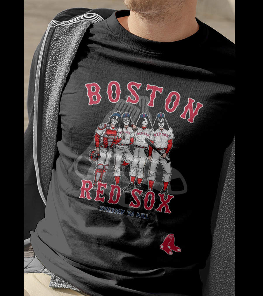 Boston Red Sox KISS Dressed To Kill T-Shirt