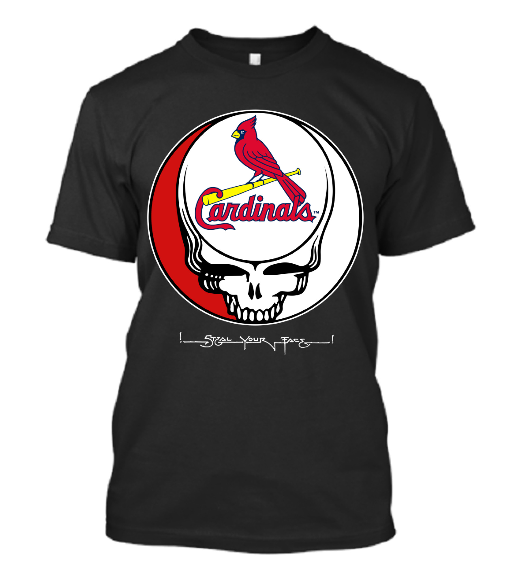 GRATEFUL DEAD St. Louis Cardinals Steal Your Face T-Shirt