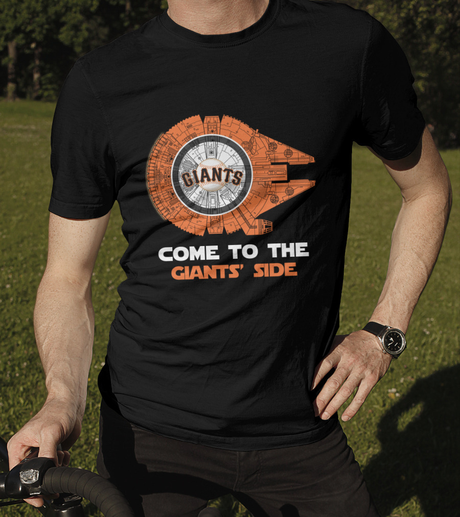 San Francisco Giants Millennium Falcon Come To The Giants' Side T-Shirt