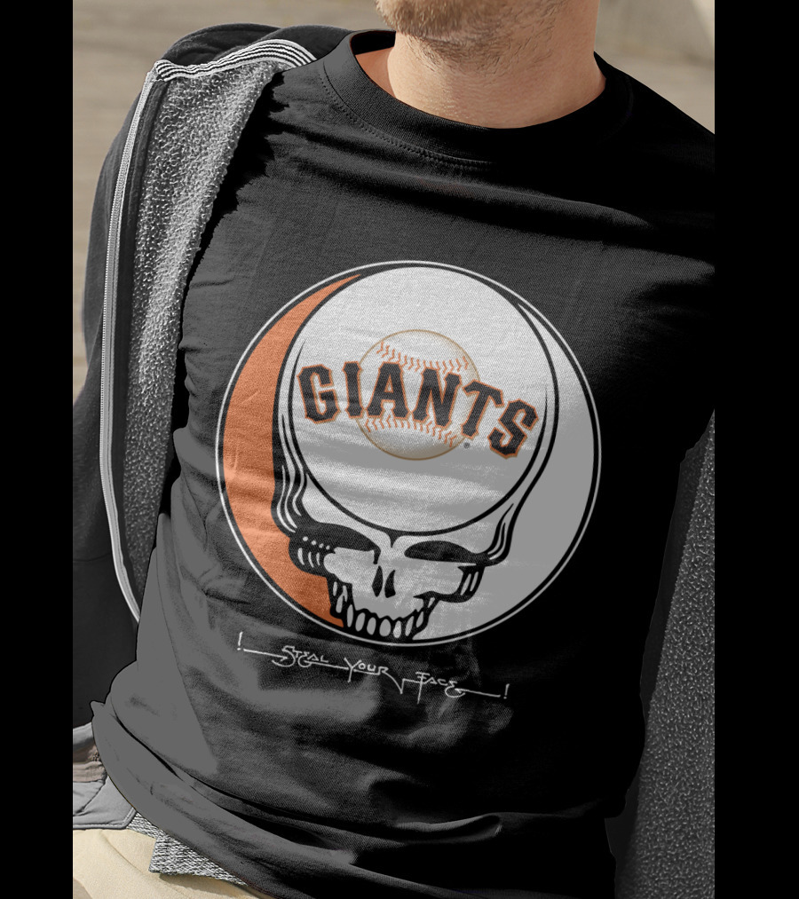 GRATEFUL DEAD San Francisco Giants Steal Your Face T-Shirt