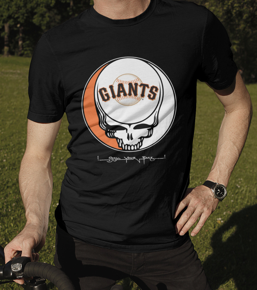 GRATEFUL DEAD San Francisco Giants Steal Your Face T-Shirt