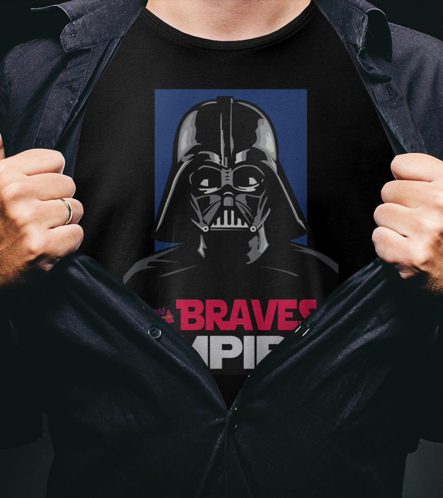 Braves Empire Darth Vader T-Shirt