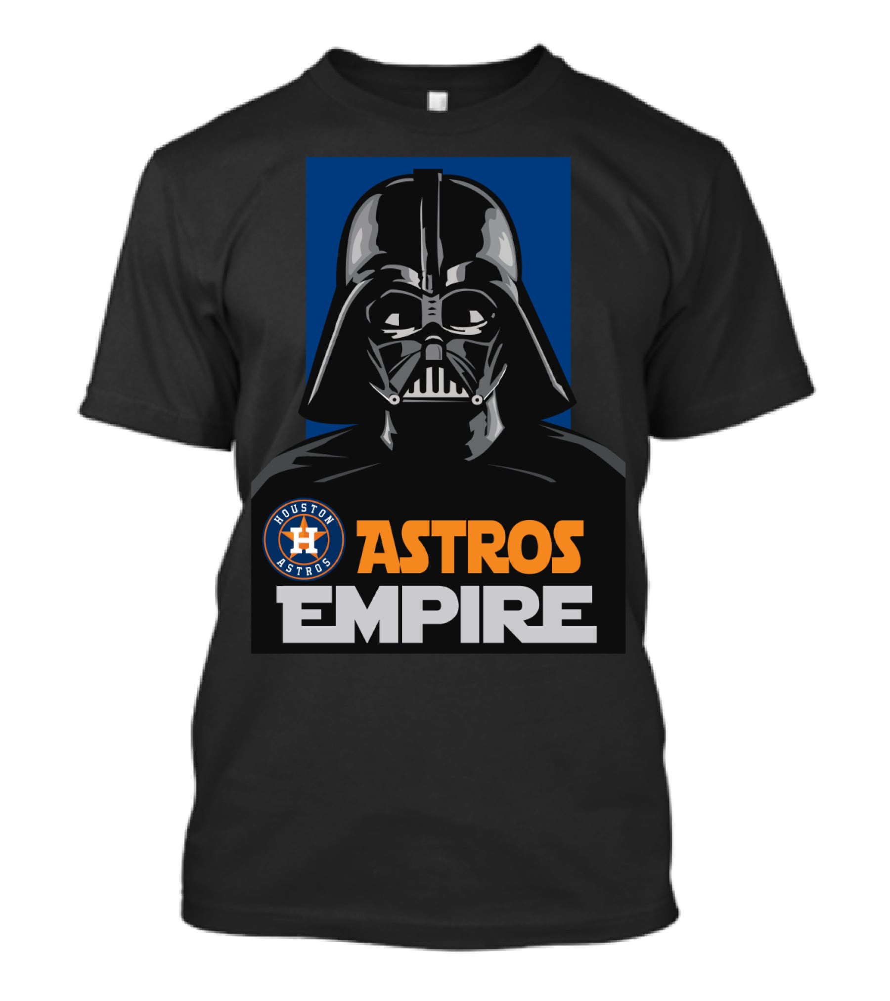 Houston Astros Darth Vader Empire Star Wars Crossover T-Shirt