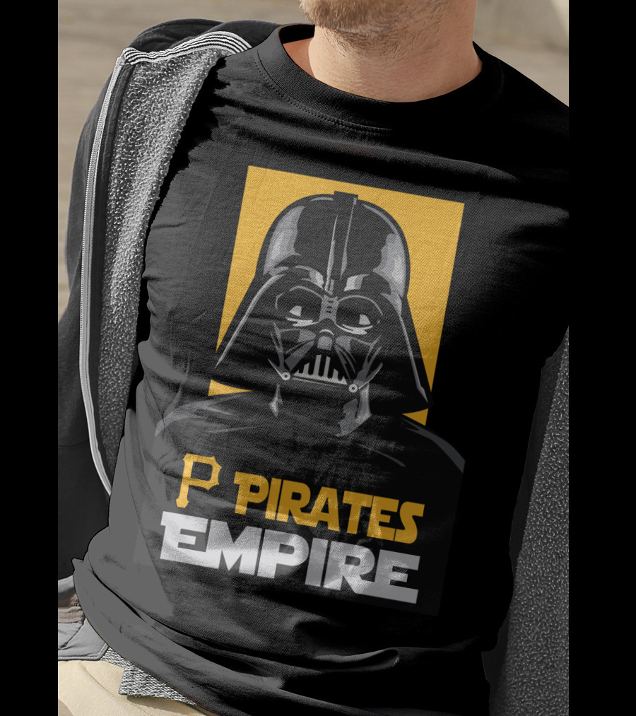 Pittsburgh Pirates Empire Darth Vader Crossover T-Shirt