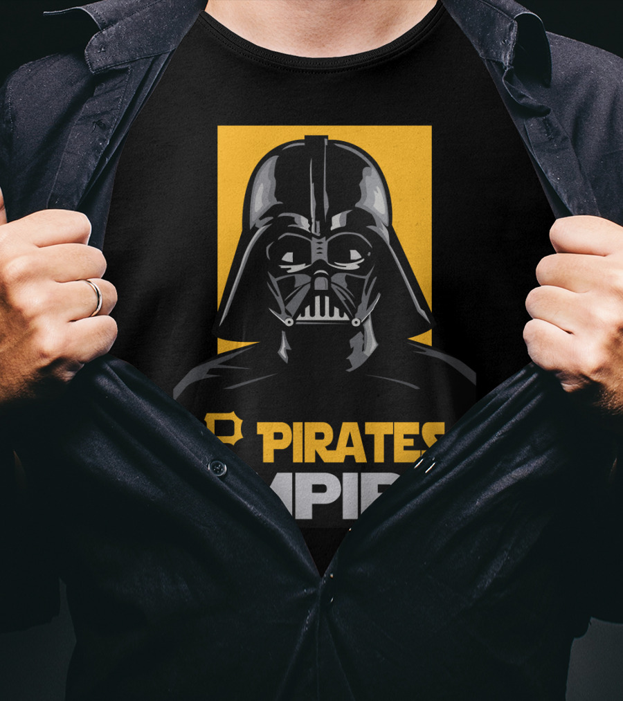 Pittsburgh Pirates Empire Darth Vader Crossover T-Shirt
