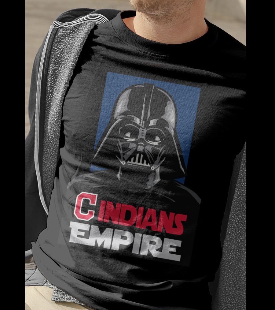 C Indians Empire Darth Vader T-Shirt