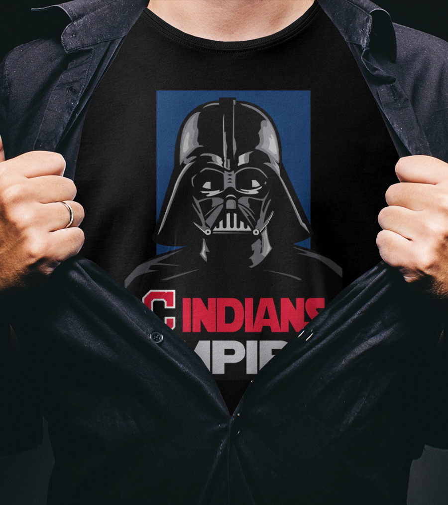 C Indians Empire Darth Vader T-Shirt
